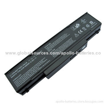 6 Cells 11.1V/4,400mAh Laptop Battery for ASUS F1